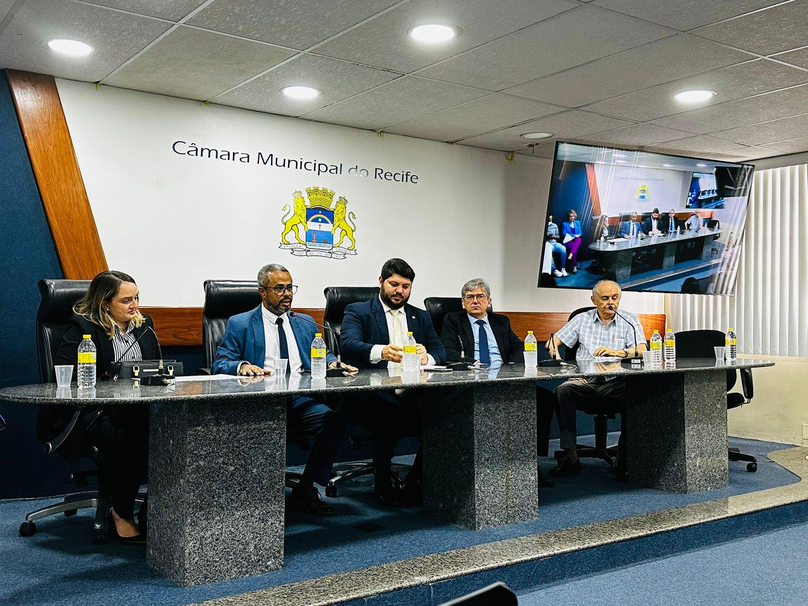 Voto de Aplausos na Câmara de Vereadores do Recife